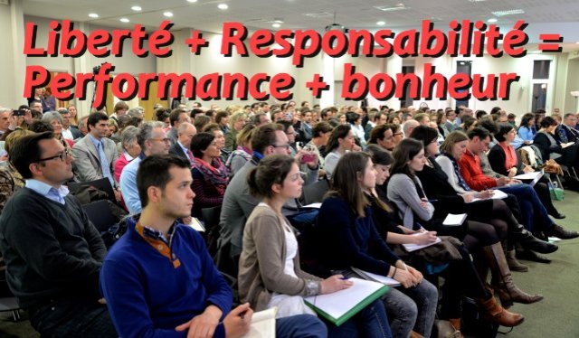 Liberté + Confiance = Performance + Bonheur, Nicolas Cordier avec Laurence Vanhée et Frédéric Lippi