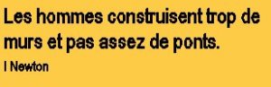 LEs hommes construisent..